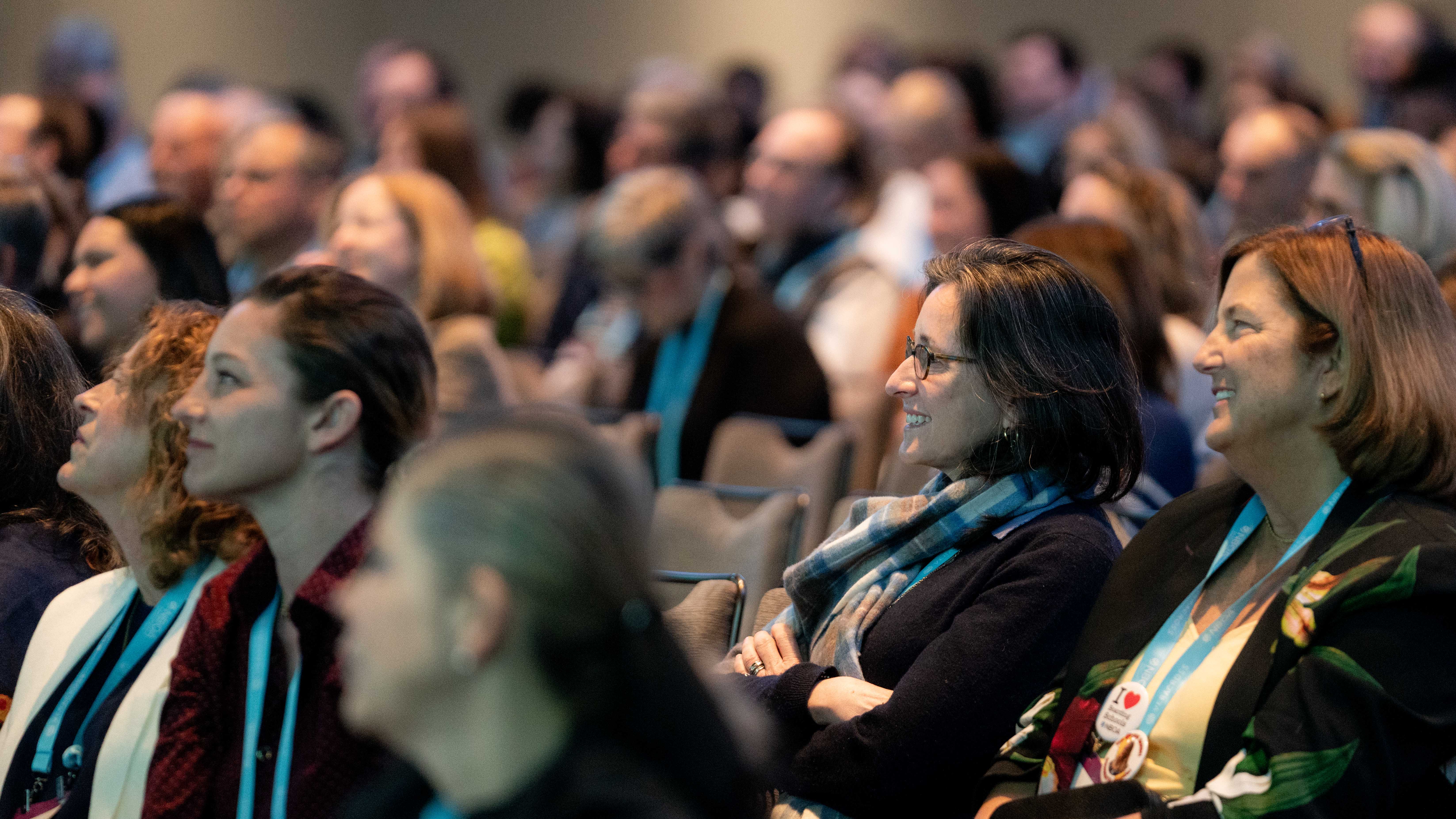 Attendees at the 2025 NBOA Annual Meeting at a general session