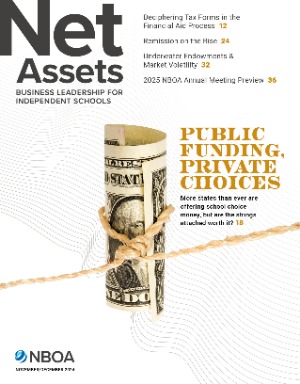 Cover of November December 2024 issue of NBOA's Net Assets magazine