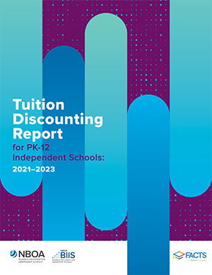 Cover of the Tuition Discounting Report